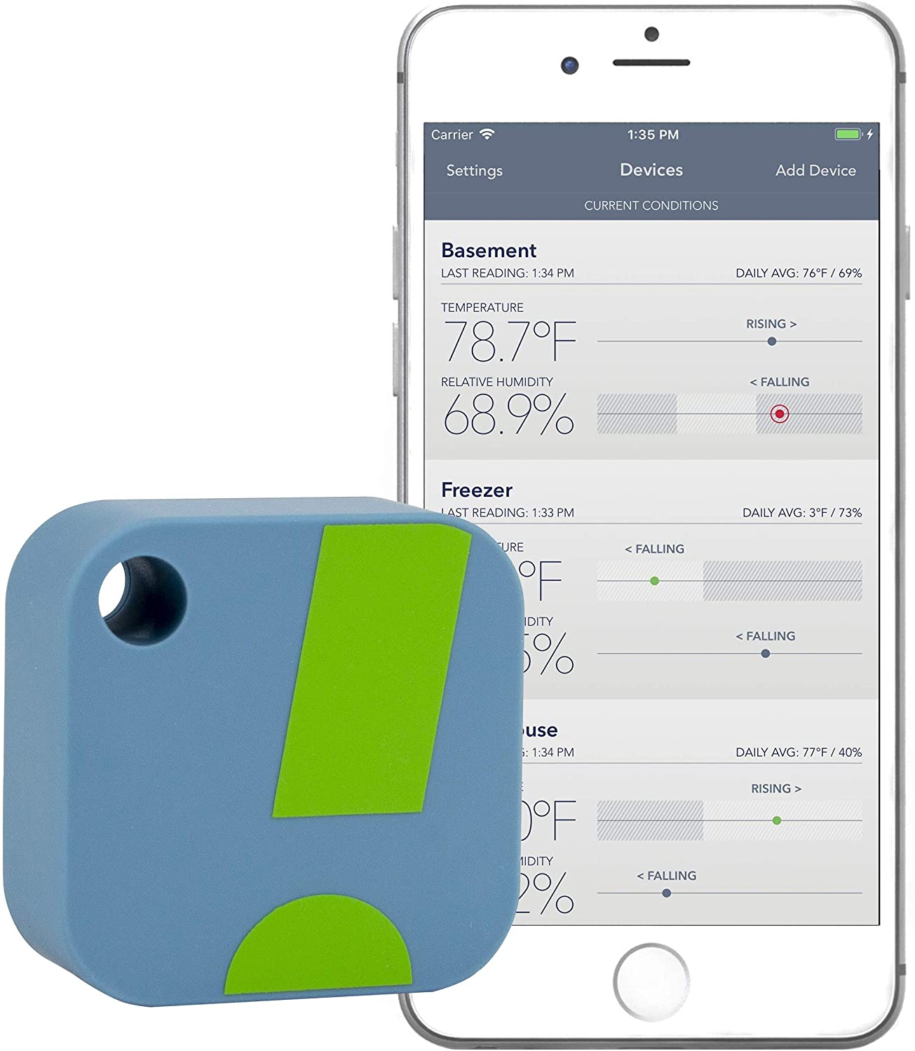 Humidity And Temperature Monitor In RV, Motorhome, Trailer