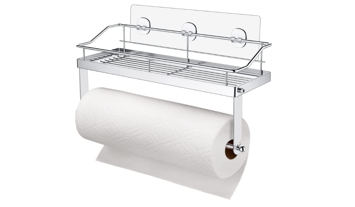 SmarTake SMARTAKE Paper Towel Holder with Adhesive Under