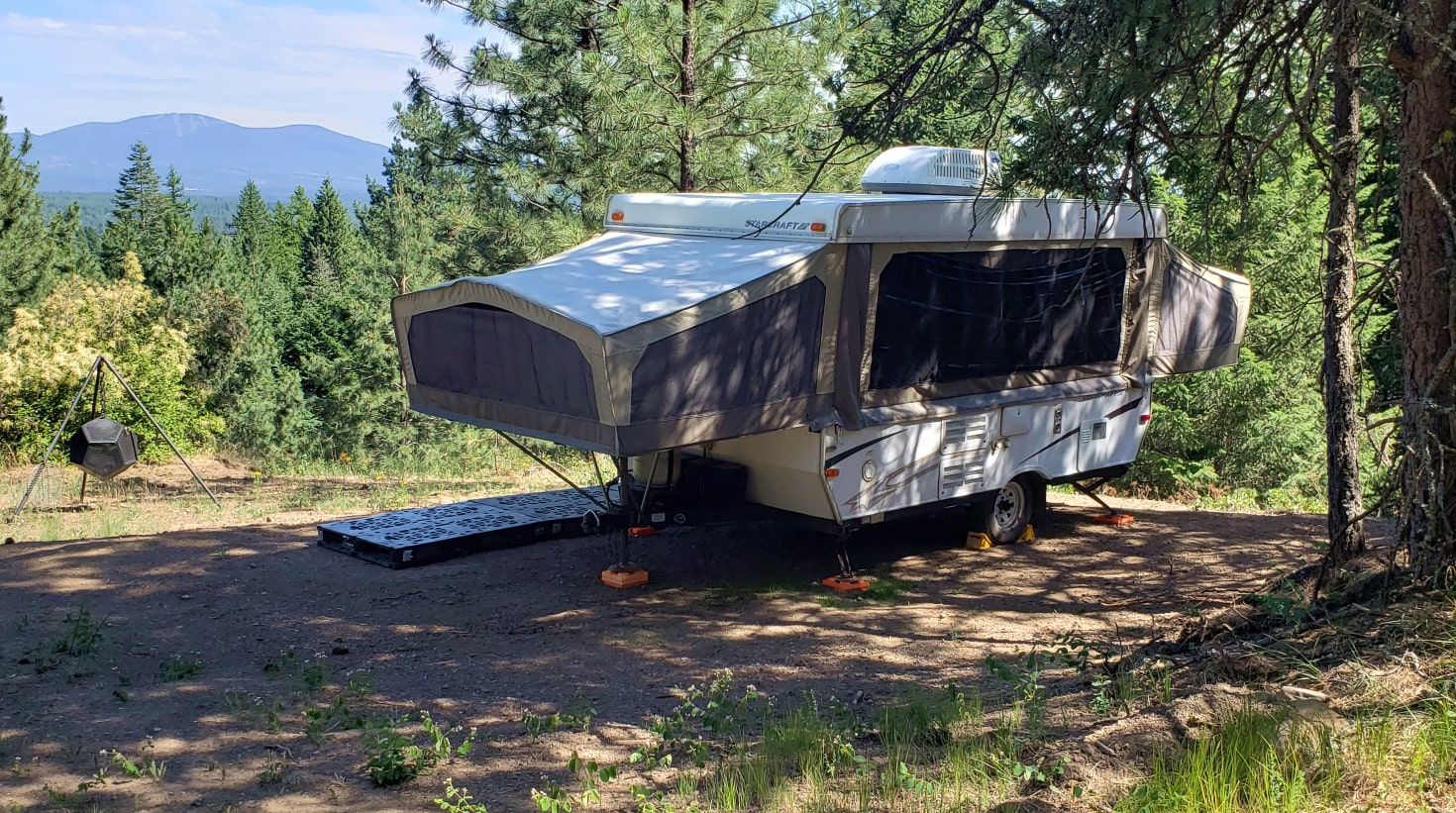 Pop up shop tent trailer rentals