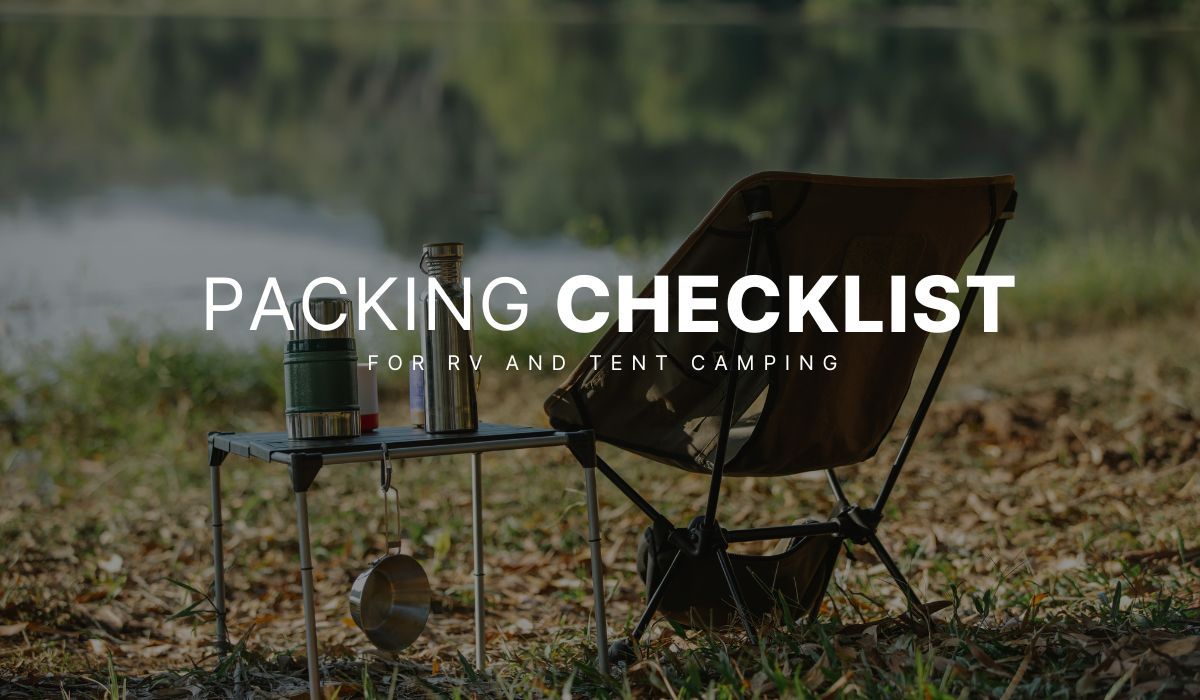 Camping Essentials Packing List [Tent and RV Camping]