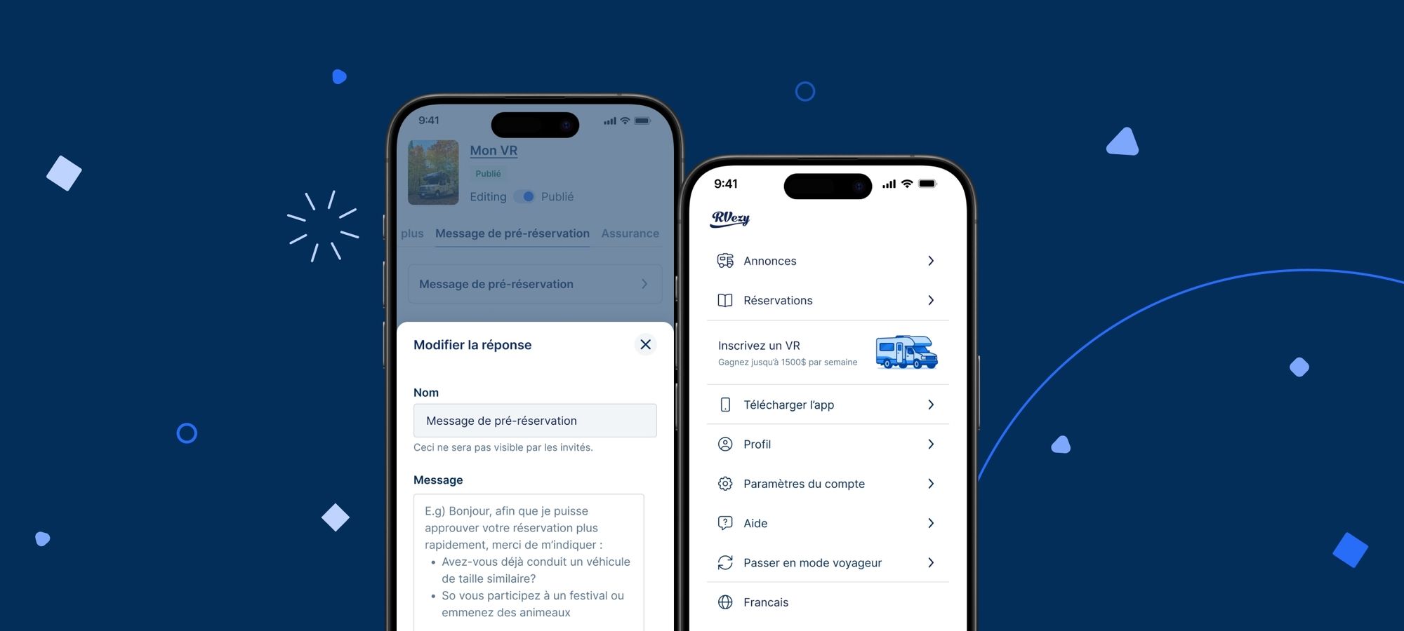 Nouveaux outils, navigation améliorée et mise à jour des frais de préparation